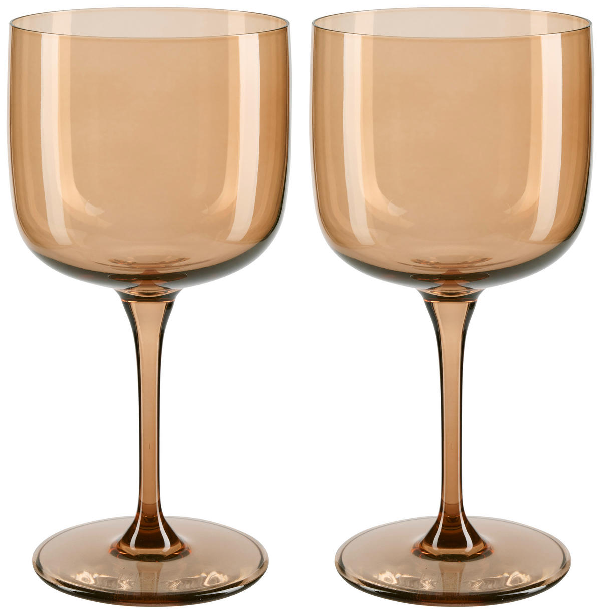 WEINGLAS 270 ml 2-teilig  - Braun, Design, Glas (270ml) - like.Villeroy & Boch