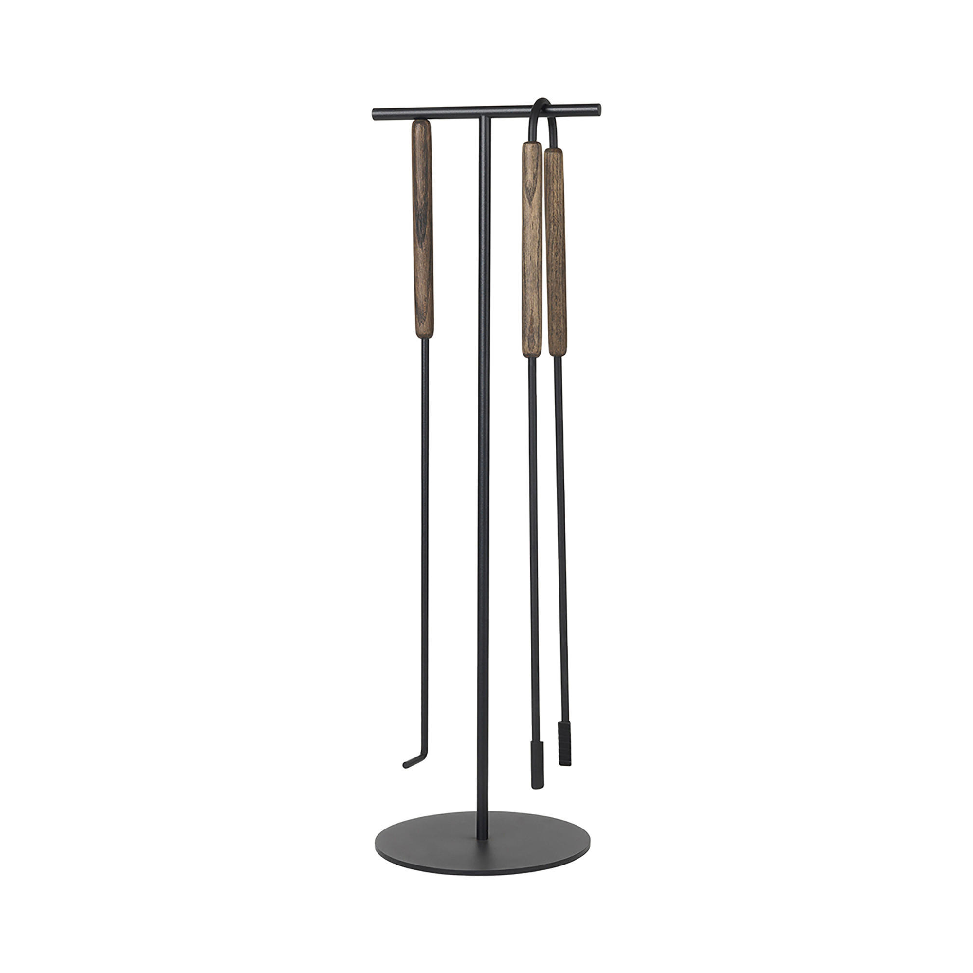 KAMINBESTECK  22/76 cm  Holz, Metall  - Hellbraun, KONVENTIONELL, Holz/Metall (22/76cm) - Blomus