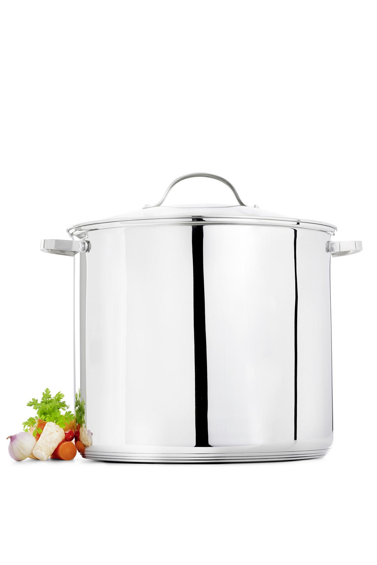 BUFFÉTGRYTA - Basics, metall/glas (18l)