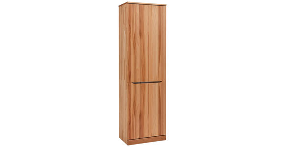 GARDEROBENSCHRANK - Buchefarben/Grau, Natur, Holz/Metall (60/200/38cm) - Valnatura