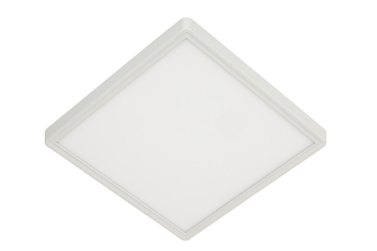 LED-TAKLAMPA 18 W 30/30/10 cm  - vit, Basics, plast (30/30/10cm) - Best Price