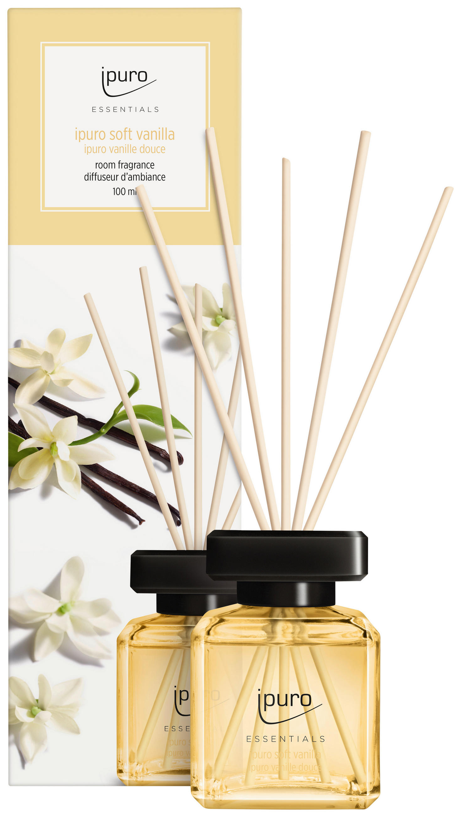 DIFUZOR DE AROME   - Basics, sticlă (100ml) - Ipuro
