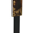 LED-STEHLEUCHTE Oxira 18/140 cm  - Multicolor/Schwarz, Design, Kunststoff/Metall (18/140cm) - Dieter Knoll