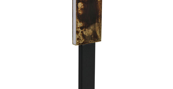 LED-STEHLEUCHTE Oxira 18/140 cm  - Multicolor/Schwarz, Design, Kunststoff/Metall (18/140cm) - Dieter Knoll