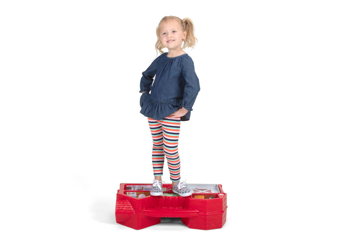 SPIELKOFFER - Multicolor, Basics, Kunststoff (63,8/16,8/36,5cm)