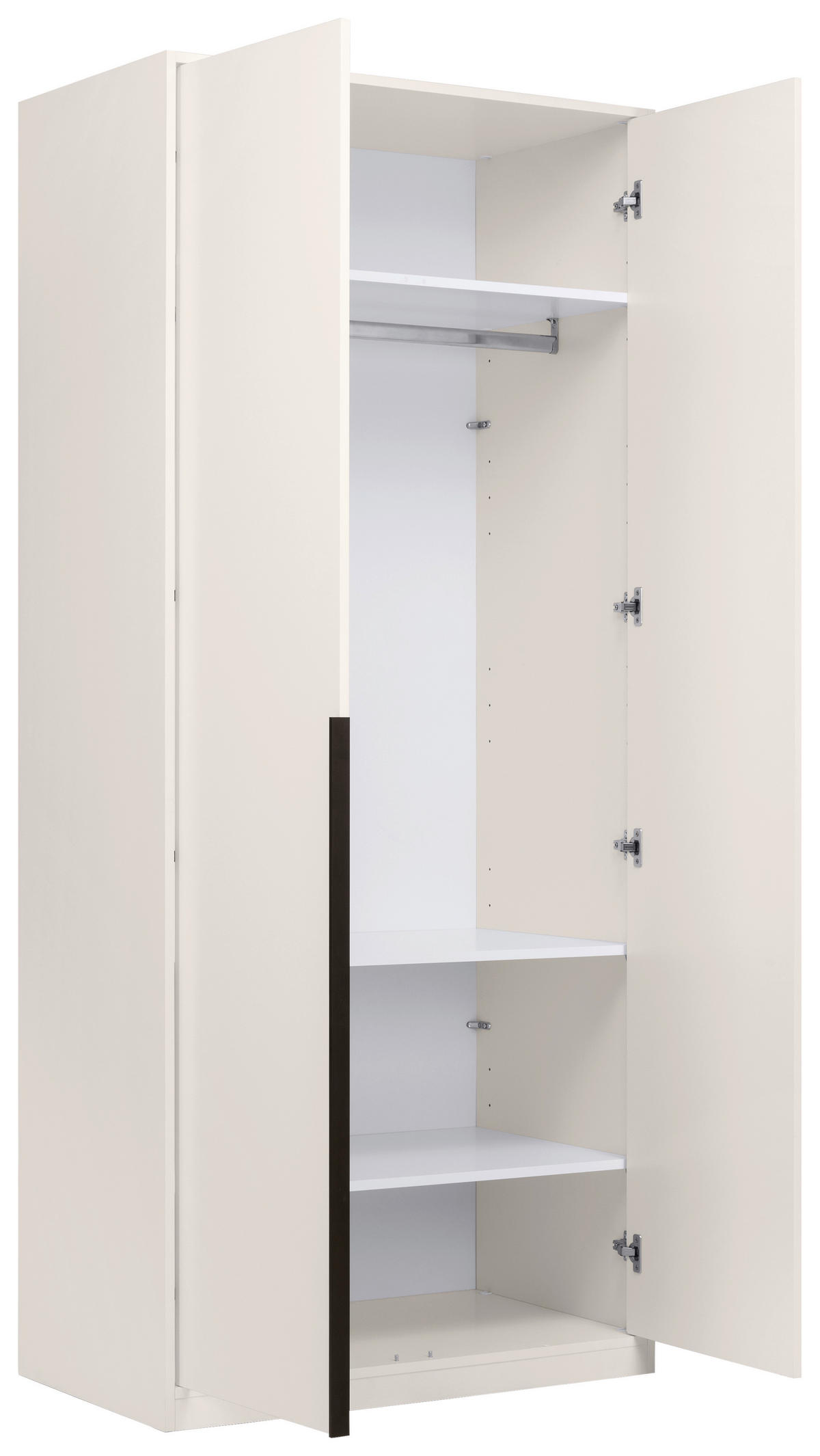 DREHTÜRENSCHRANK  in Kaschmir  - Kaschmir, MODERN, Holzwerkstoff (93/211/53cm) - MID.YOU