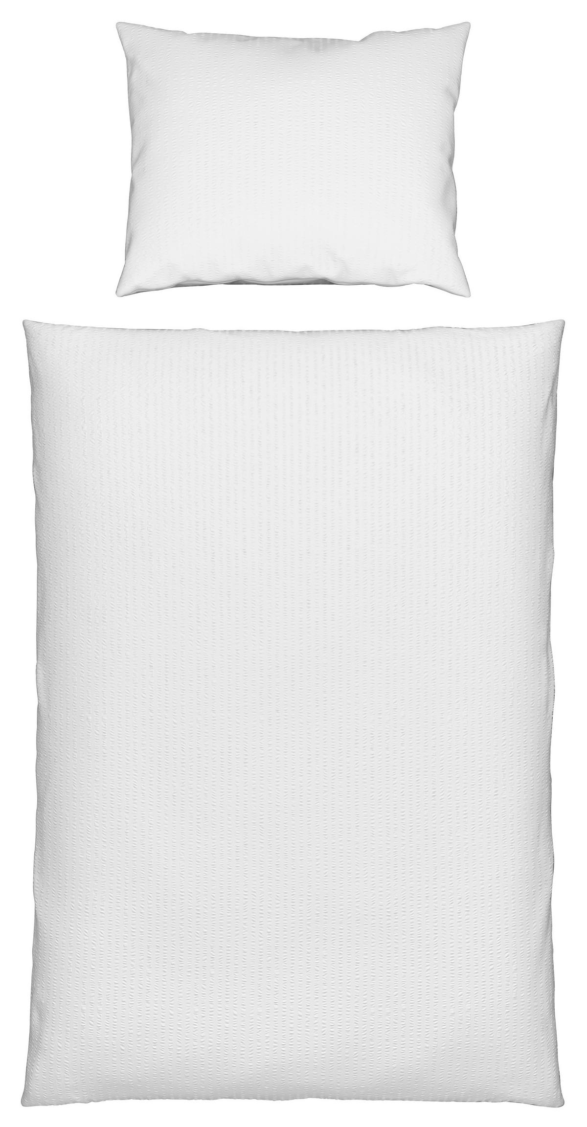 POVLEČENÍ, krep, bílá, 140/220 cm - bílá, Basics, textil (140/220cm) - Esposa
