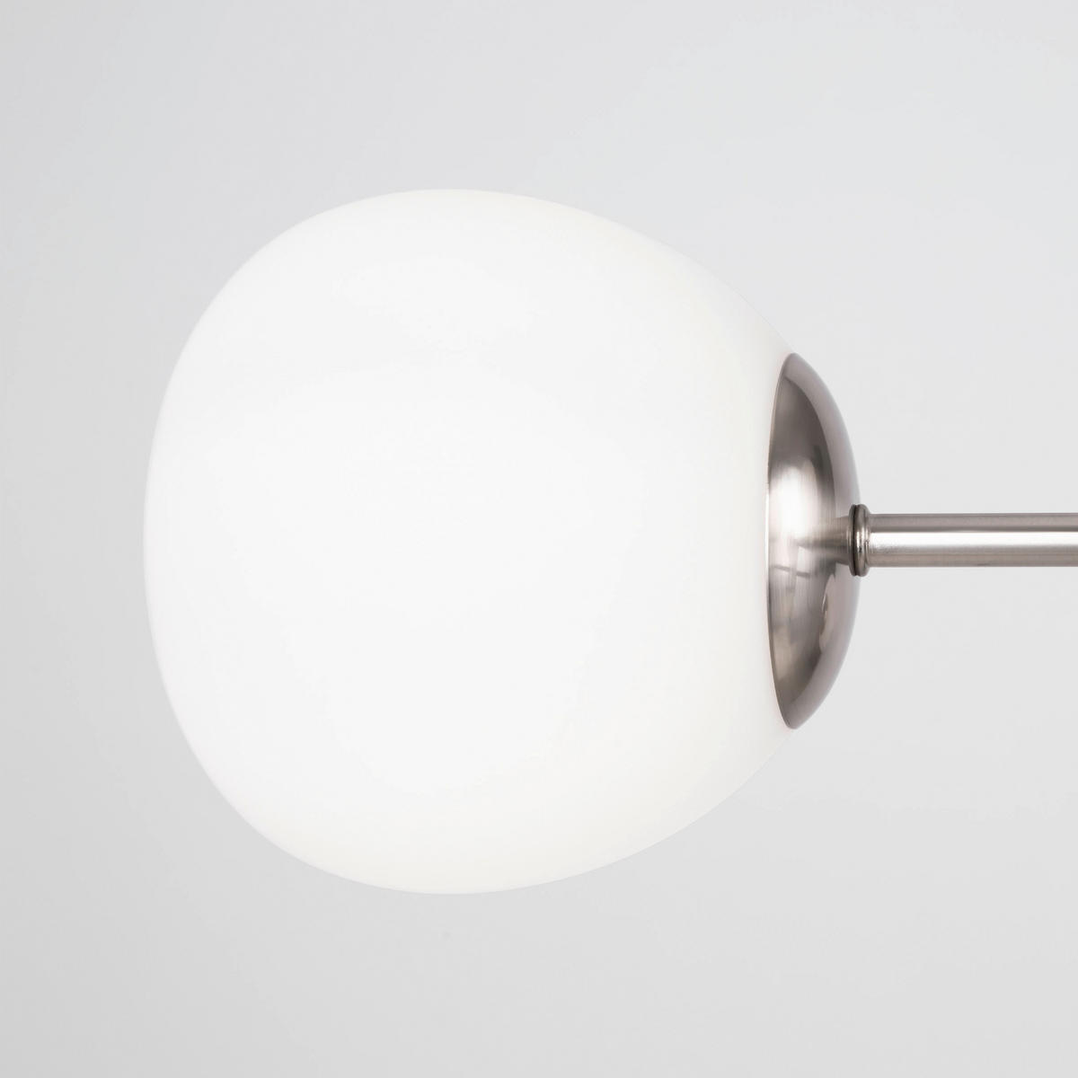KRONLEUCHTER  96/57/26,5 cm   - Nickelfarben, Trend, Glas/Metall (96/57/26,5cm) - MAYTONI