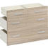 SCHUBKASTENEINSATZ Eichefarben - Eichefarben, Design (68/51/32cm) - CS SCHMAL