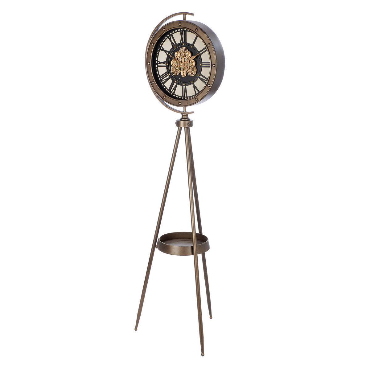 STANDUHR HERITAGE  - Kupferfarben, Basics, Metall (42/163/45cm)