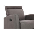 RELAXSESSEL Mikrofaser    - Schwarz/Grau, KONVENTIONELL, Kunststoff/Textil (73/105/93cm) - Xora
