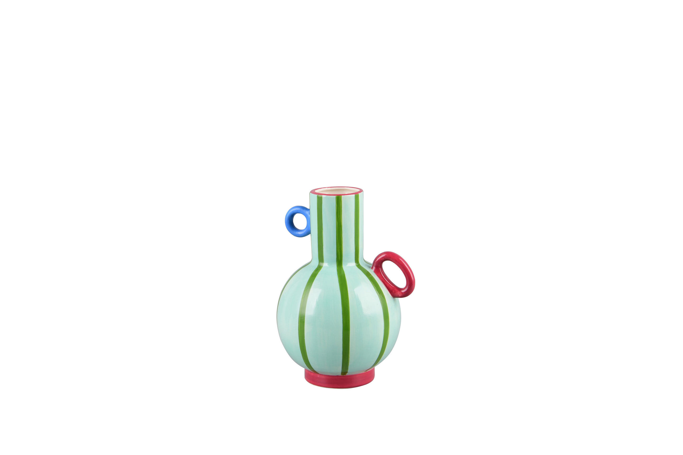 DEKOVASE  - Multicolor, Basics, Keramik (17/15,5/24cm)