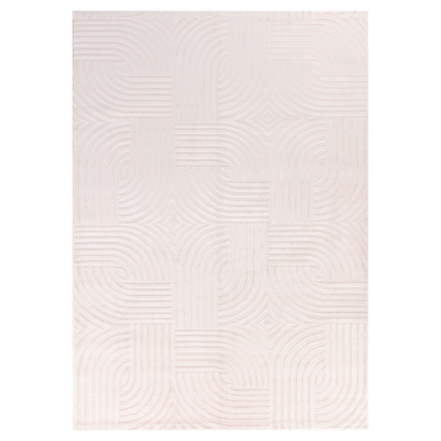 WEBTEPPICH 80/150 cm Sahara Creme  - Creme, Design, Textil (80/150cm) - Novel
