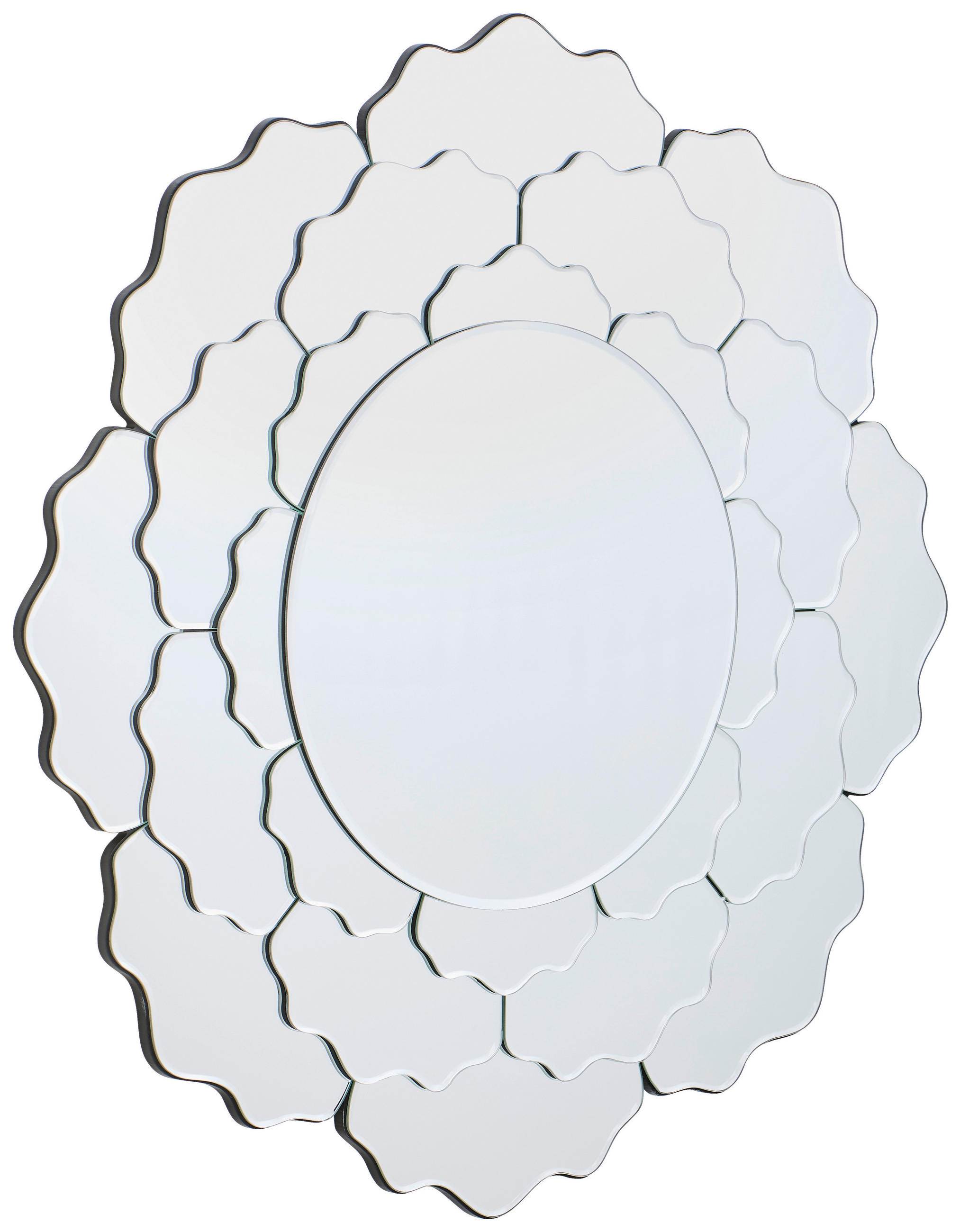 WANDSPIEGEL Klar  - Klar, Design, Glas/Holzwerkstoff (80/80/2,5cm) - MID.YOU