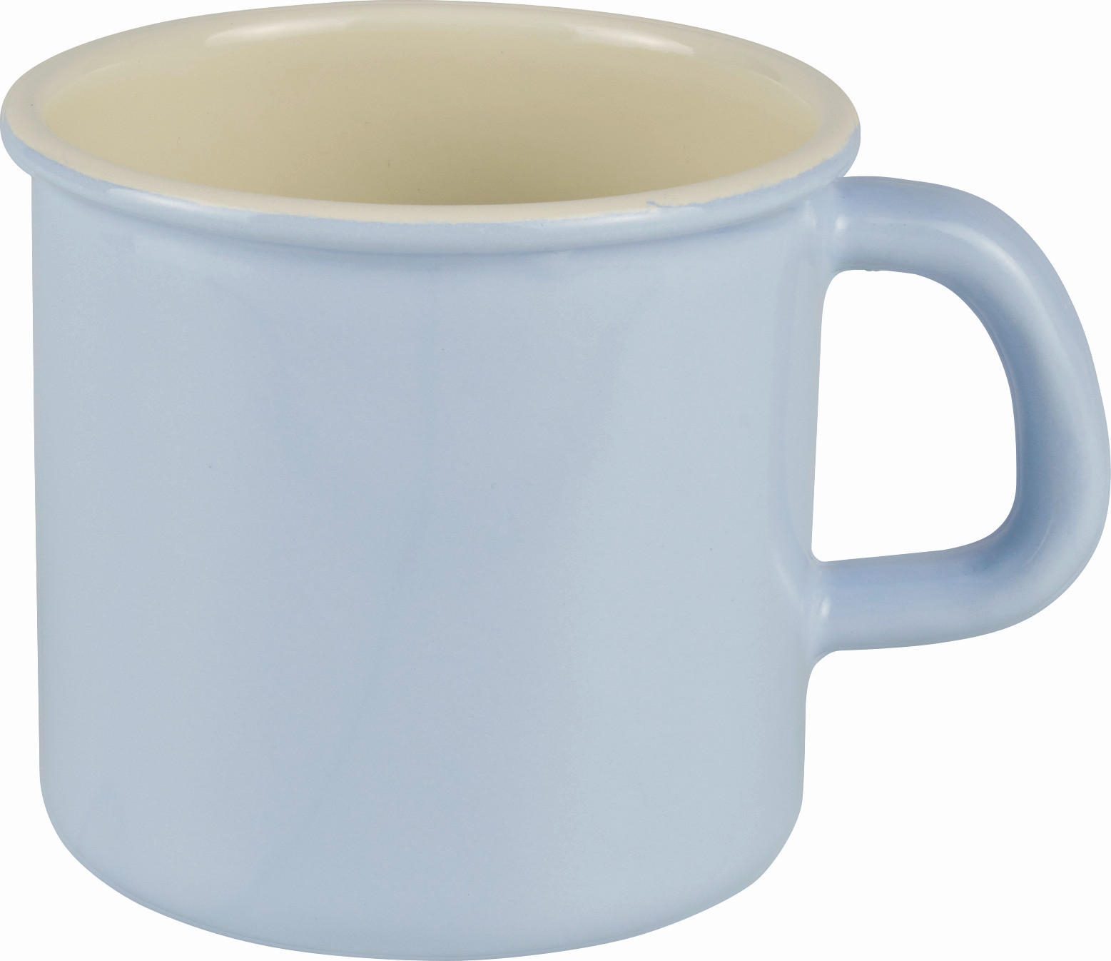 KAFFEEBECHER Classic bunt  500 ml   - Blau, Basics (0,5l) - Riess
