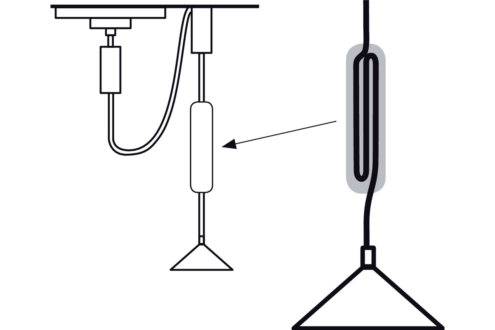 URAIL SCHIENENSYSTEM-ADAPTER - Chromfarben, Design, Kunststoff (2,6/13,5cm) - Paulmann