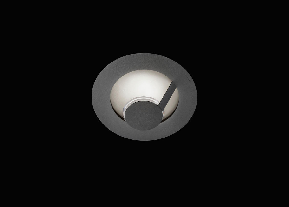 LED-WANDLEUCHTE FLAT 29/11,8 cm   - Silberfarben/Grau, Design, Metall (29/11,8cm) - Grossmann