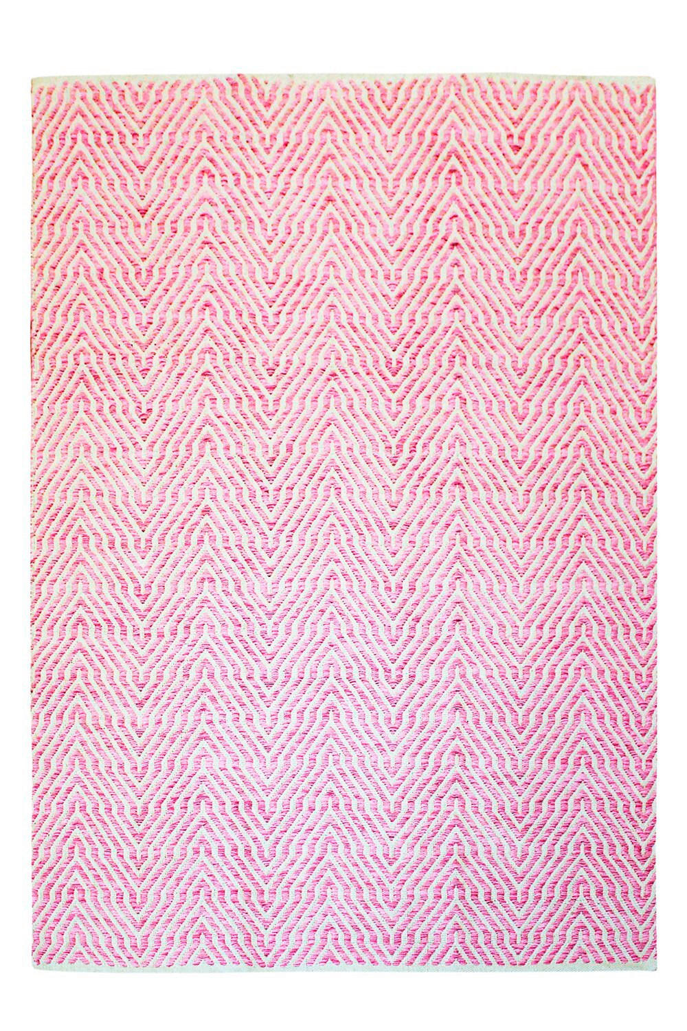 FLACHWEBETEPPICH 120/170 cm Pink  - Pink, KONVENTIONELL, Textil (120/170cm)