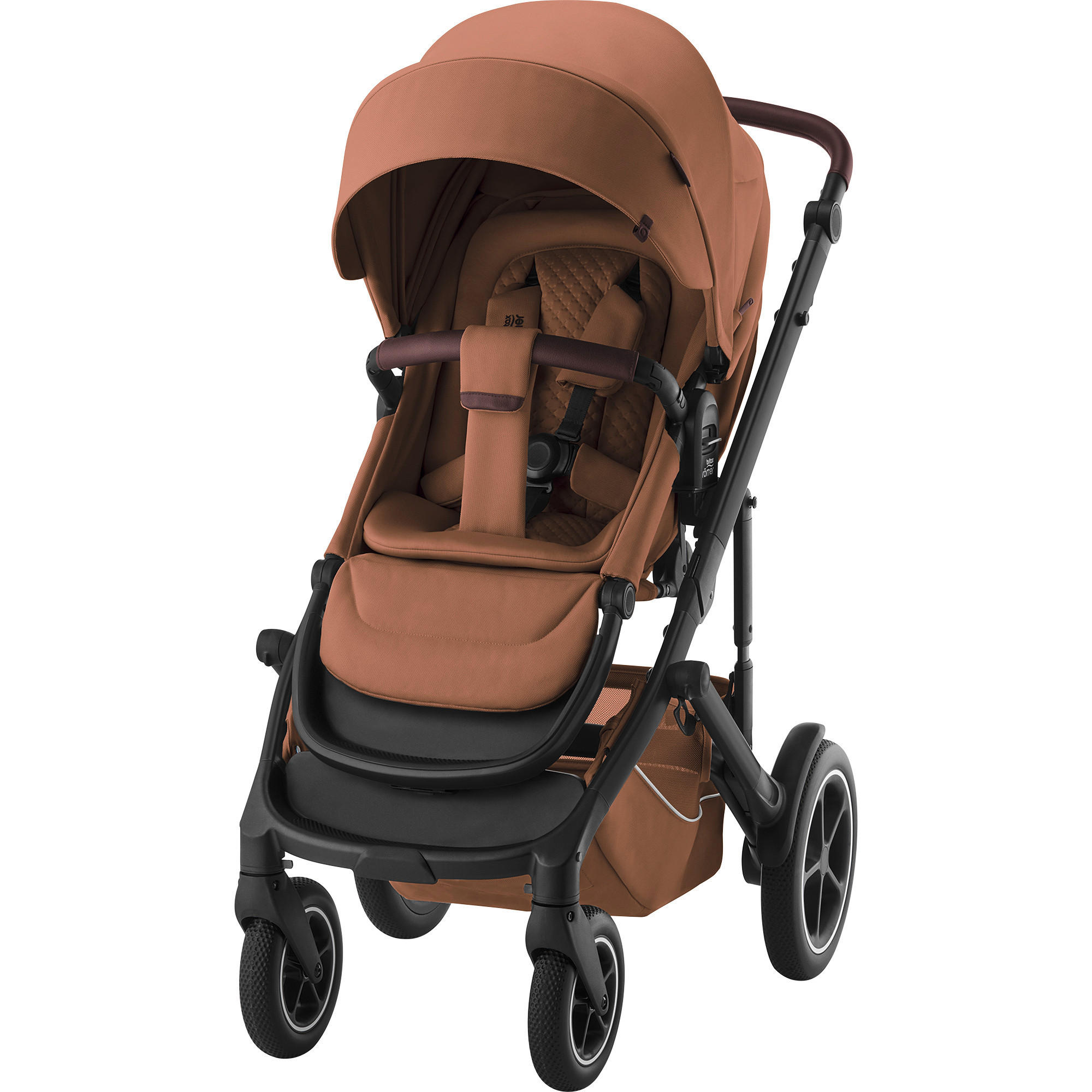 KINDERWAGEN  Smile 5Z  Warm Caramel  - Braun, Basics, Textil (57/112/97,7cm) - Britax Römer