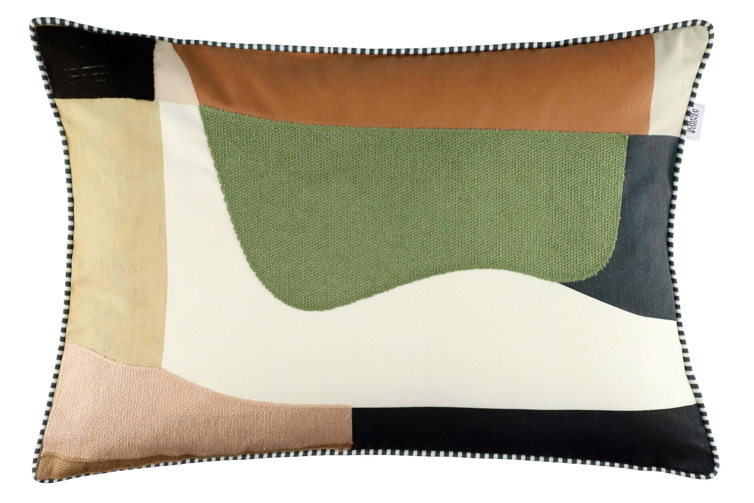 ZIERKISSEN  38/58 cm   - Sandfarben/Rostfarben, Basics, Textil (38/58cm) - Schöner Wohnen