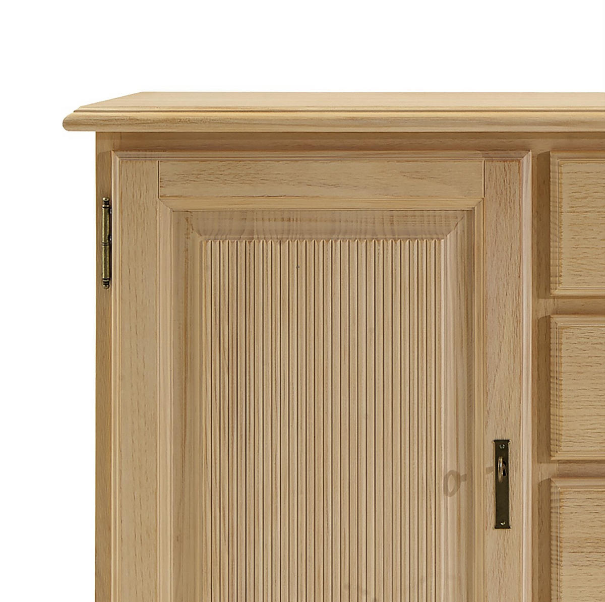 SIDEBOARD  in 195/91/46 cm  - Beige, Design, Holz (195/91/46cm) - Livetastic