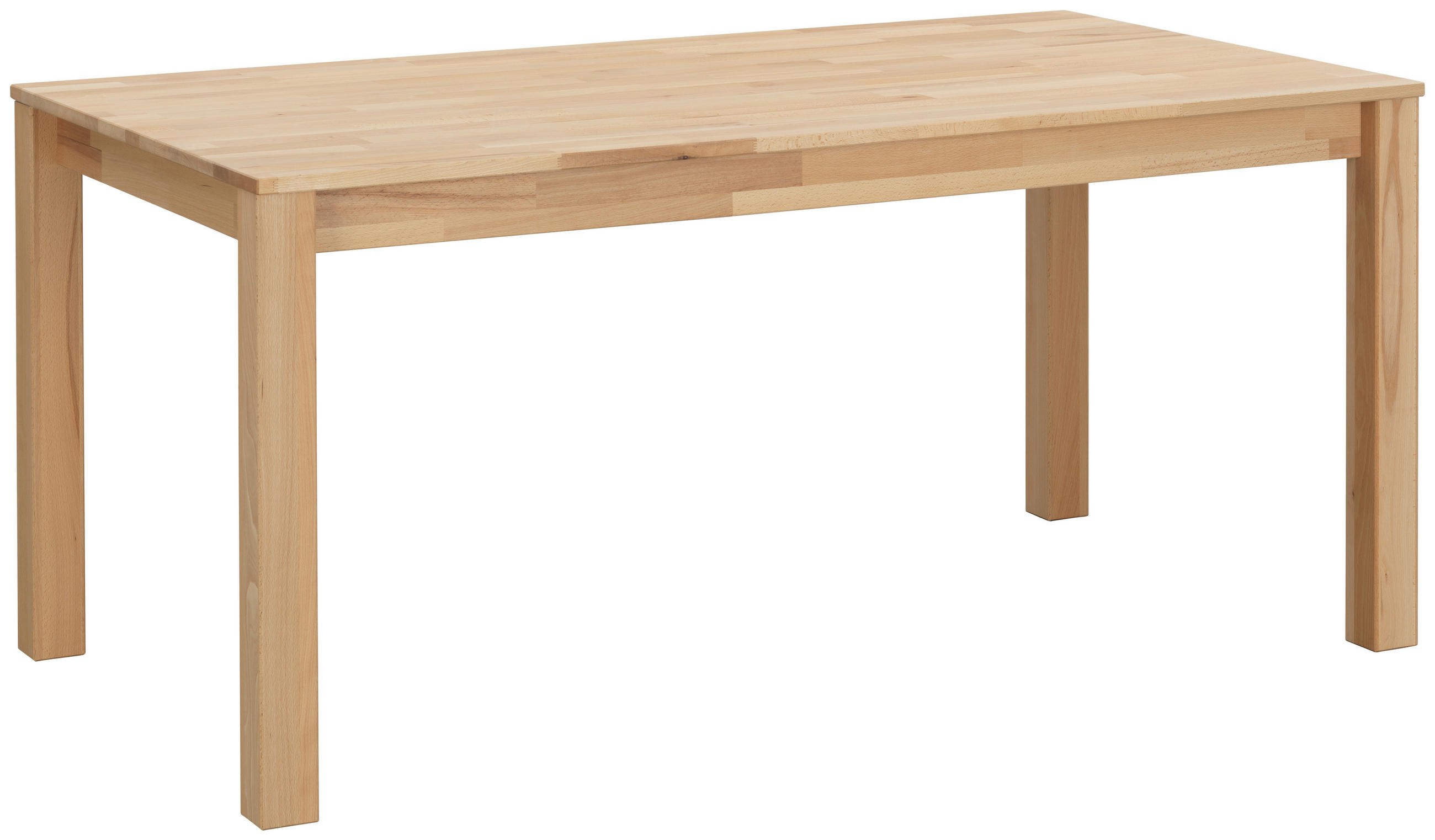 P & B Esstisch Kernbuche 90x75x160 cm