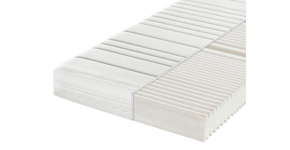 KALTSCHAUMMATRATZE 80/200 cm Höhe ca. 18 cm  - Weiß, Basics, Textil (80/200cm) - Sleeptex
