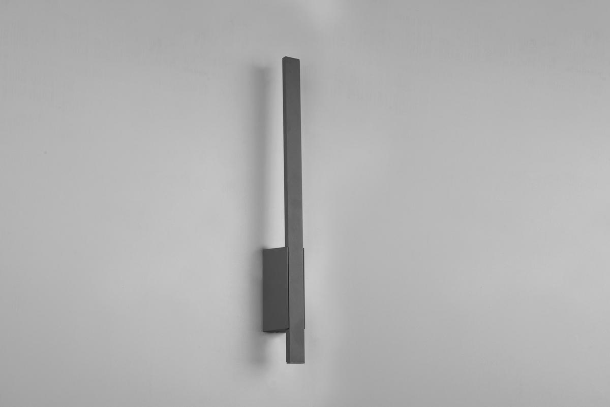 AUSSENWANDLEUCHTE - Anthrazit, Design, Metall (50/5/6,5cm) - Trio Leuchten