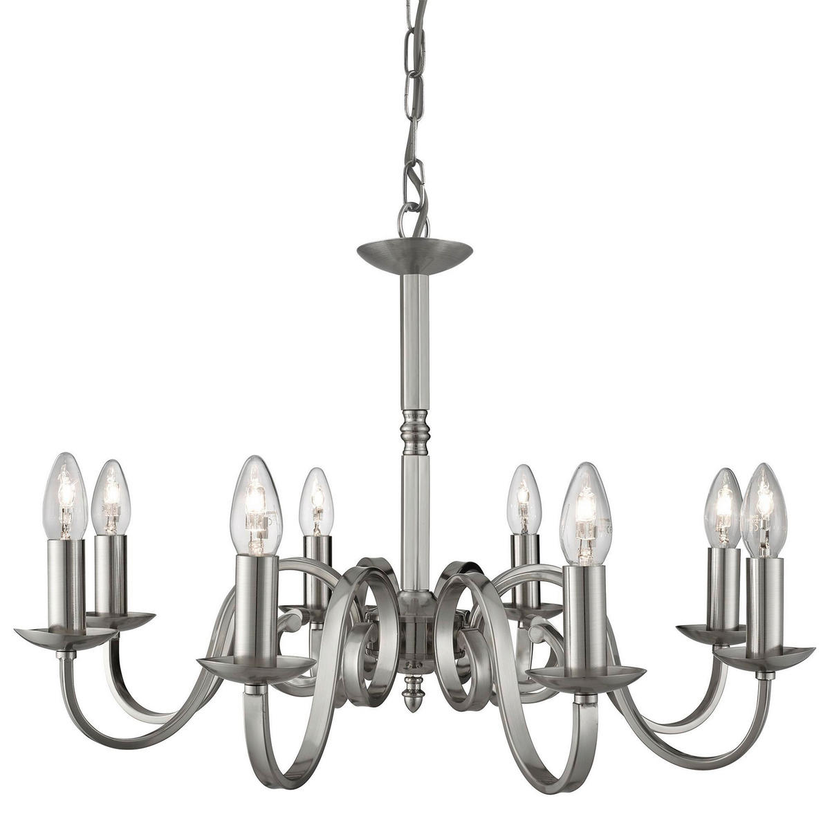 TAKKRONA Richmond 65/94 cm  - silver, Klassisk, metall (65/94cm)