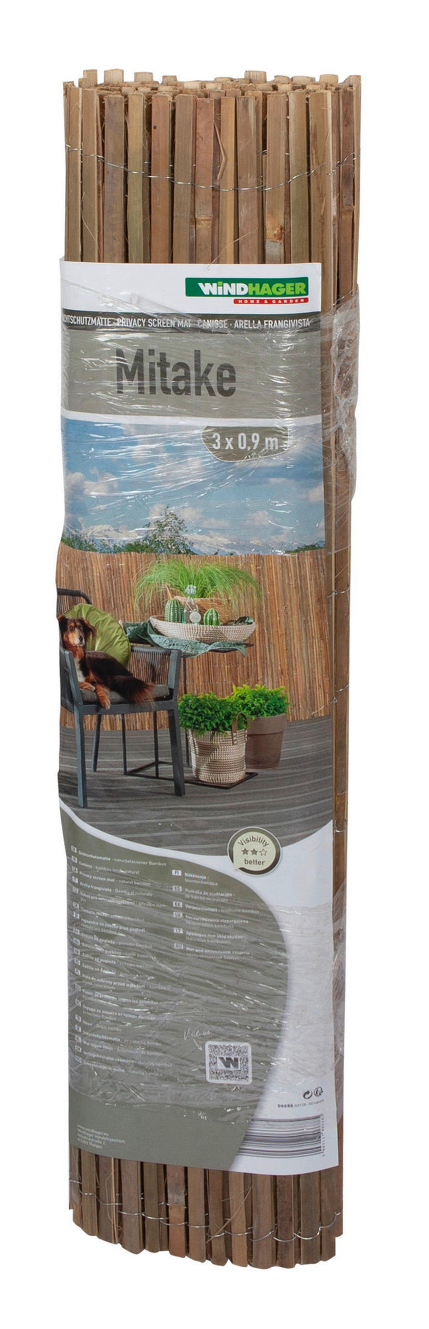 SICHTSCHUTZ - Naturfarben, Basics, Naturmaterialien (90/300cm)