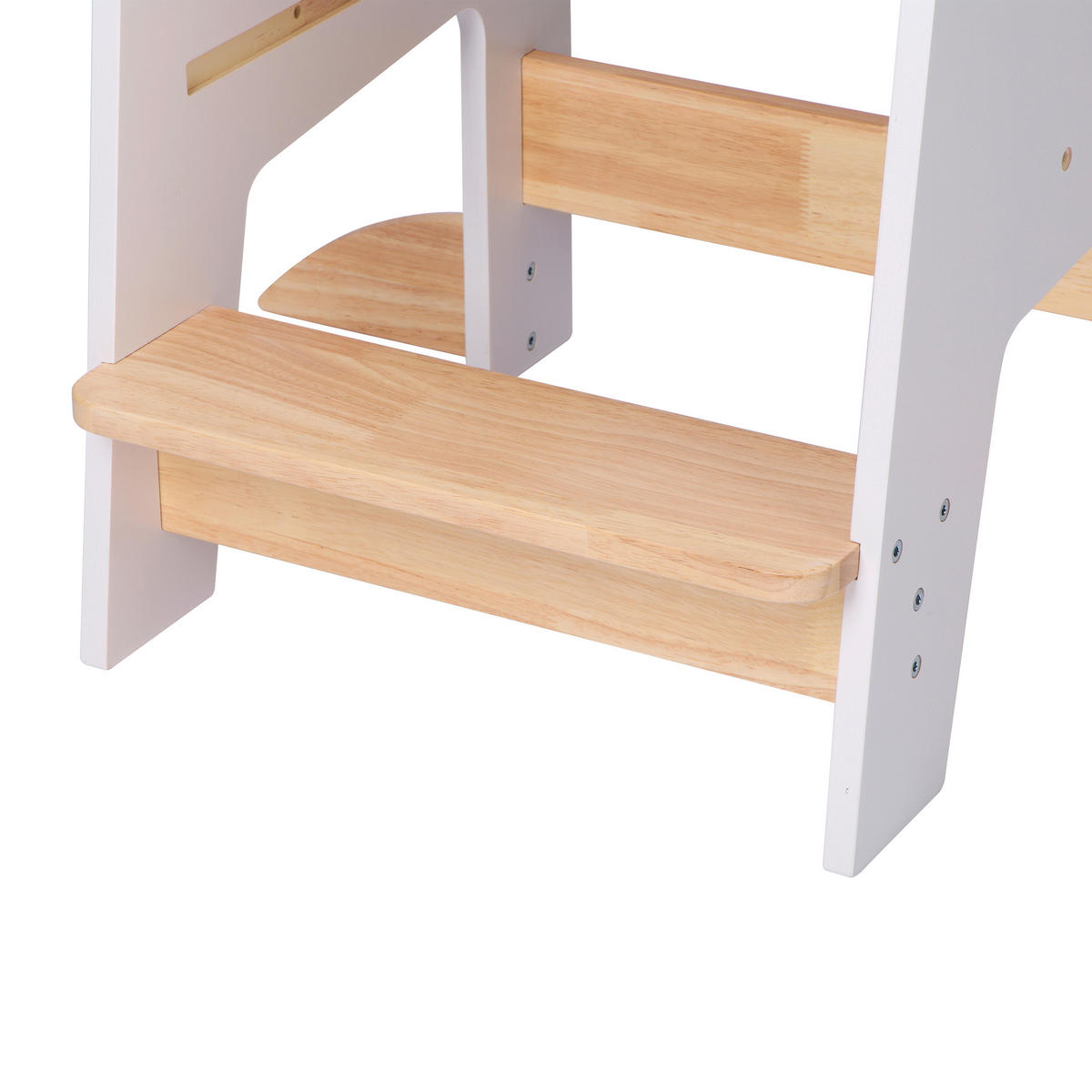 LERNTURM LIV  - Weiß/Kieferfarben, KONVENTIONELL, Holz (44/40/90cm)