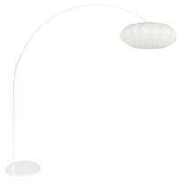 STEHLEUCHTE SPARKLED LIGHT 50/240/230 cm  - Weiß, Trend, Textil/Metall (50/240/230cm)