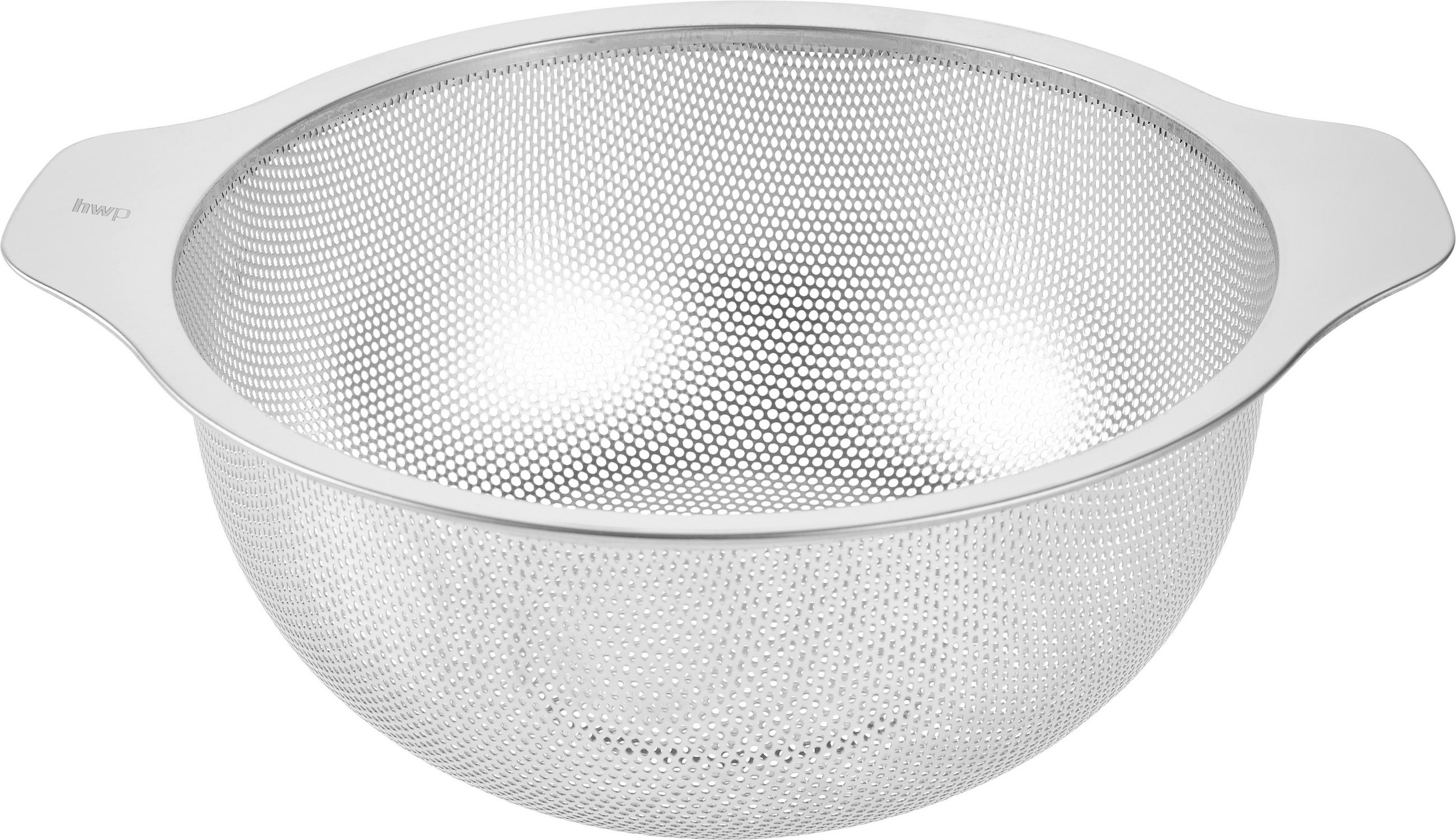 KÜCHENSIEB  - Edelstahlfarben, Basics, Metall (30,7/26,3/11,7cm) - Homeware Profession.
