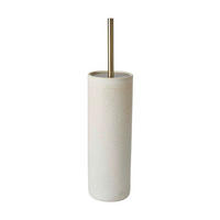 WC-BÜRSTENHALTER in   Keramik  - Beige, Basics, Keramik (10/38,5cm) - Aquanova