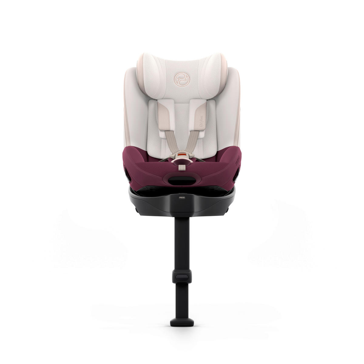 REBOARDER-KINDERSITZ Sirona Si Style Quartz Pink   - Hellrosa, Basics, Kunststoff/Textil (61/45,5/55cm) - cybex PLATINUM
