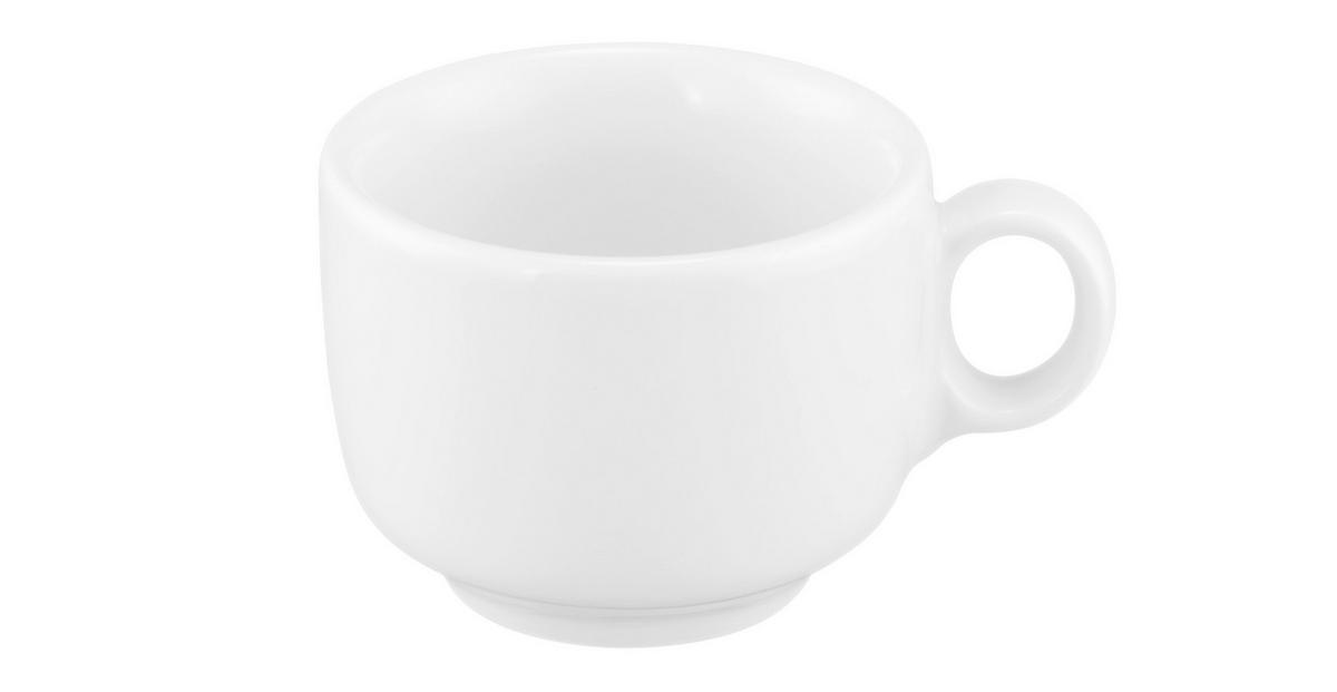ESPRESSOTASSE Sento Home 80 ml  - Weiß, KONVENTIONELL, Keramik (0,08l) - Seltmann Weiden