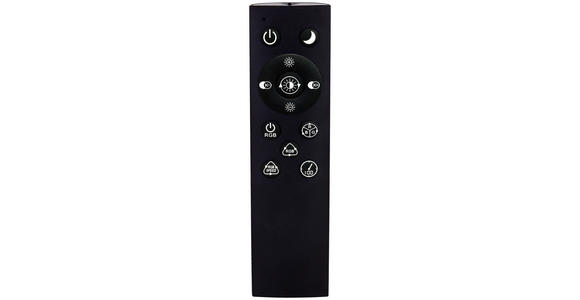 Led Deckenleuchte Lotta Ø 57,5 cm mit Farbwechsler - Weiß, MODERN, Kunststoff/Metall (57,5/8,5cm) - Luca Bessoni