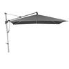 AMPELSCHIRM 400x300 cm Grau  - Alufarben/Grau, KONVENTIONELL, Textil/Metall (400/300cm) - Glatz