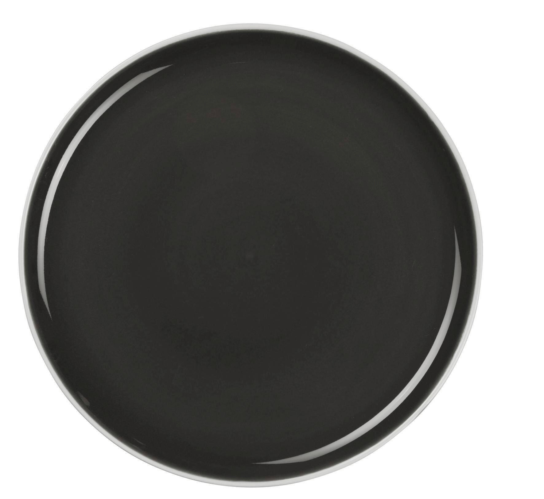TELLER Dunkelgrau 26,5 cm semana  - Dunkelgrau, KONVENTIONELL, Keramik (26,5cm) - ASA