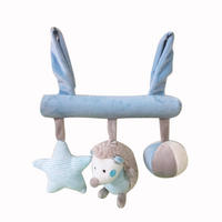 MOBIL TILL BABYSKYDD Fips  - blå/grå, Basics, textil (22cm) - Patinio
