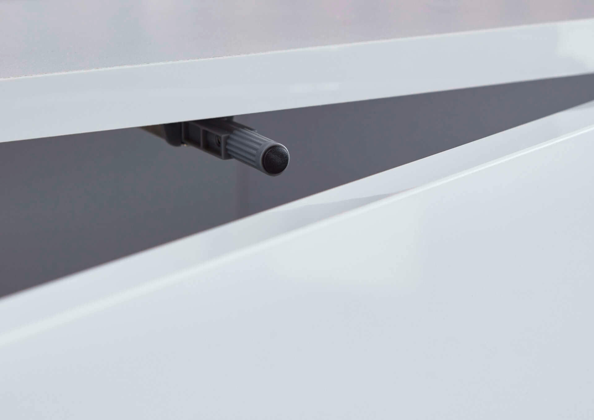 Thumbnail - Mid.you Sideboard Mailand Set 5 + HF, Weiß, Eiche Artisan, Weiß Hochglanz, Holzwerkstoff, 6 Fächer, 4 Schublade(n) Schub...