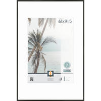 BILDERRAHMEN 61/91,5 cm  - Schwarz, Basics, Glas/Kunststoff (61/91,5cm)
