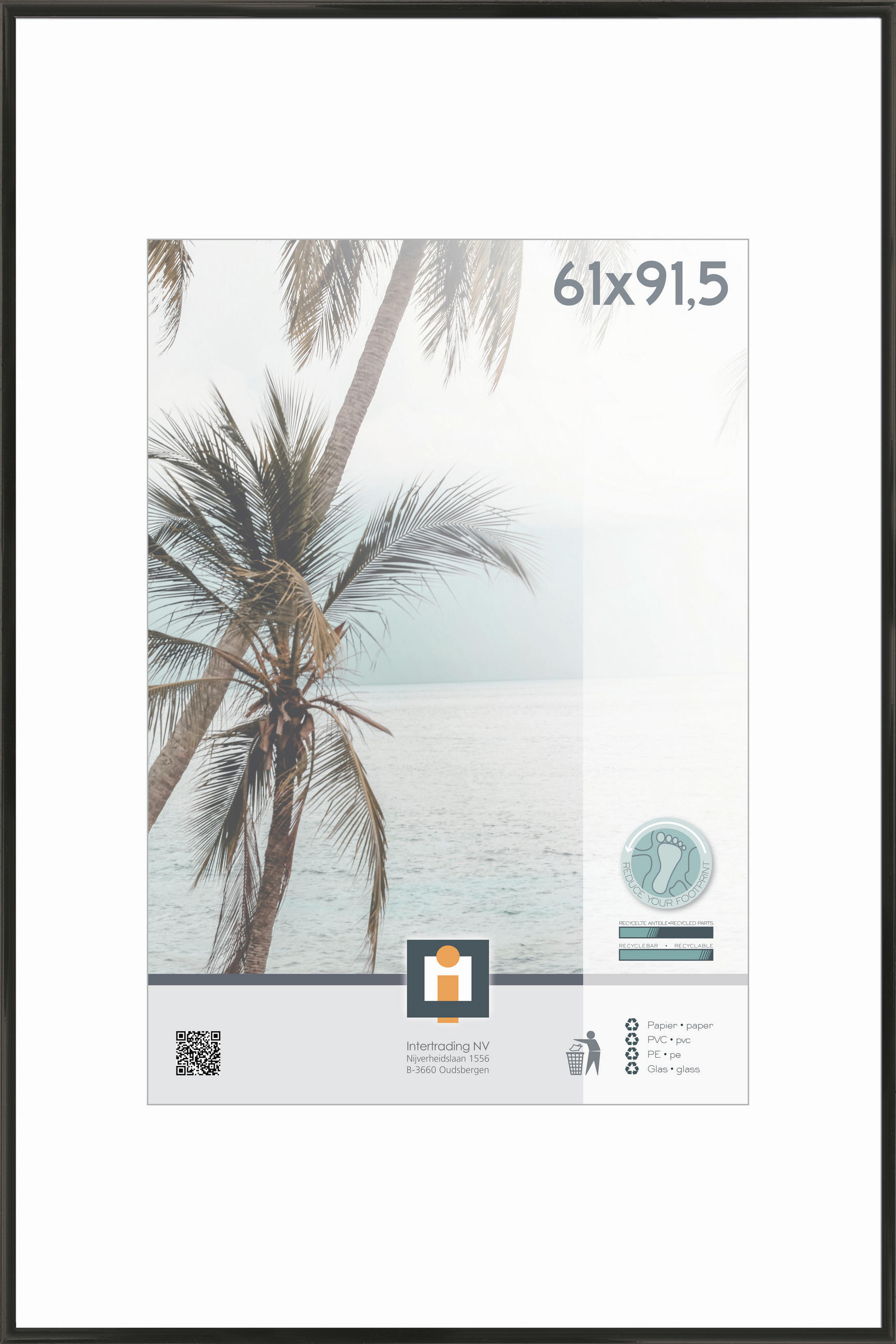 RÁM NA OBRAZY, 1 foto 61 cm x 91,5 cm