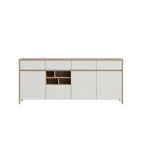 SIDEBOARD  193/85/39 cm 4 Schublade(n)  - Eichefarben/Weiß, Design, Holzwerkstoff (193/85/39cm) - MID.YOU