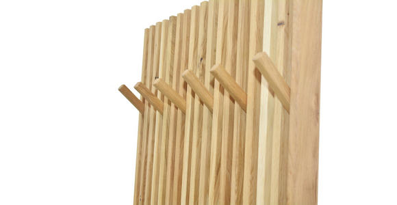 GARDEROBENPANEEL  in 66/120/5,5 cm  - Eichefarben, Natur, Holz (66/120/5,5cm) - Linea Natura