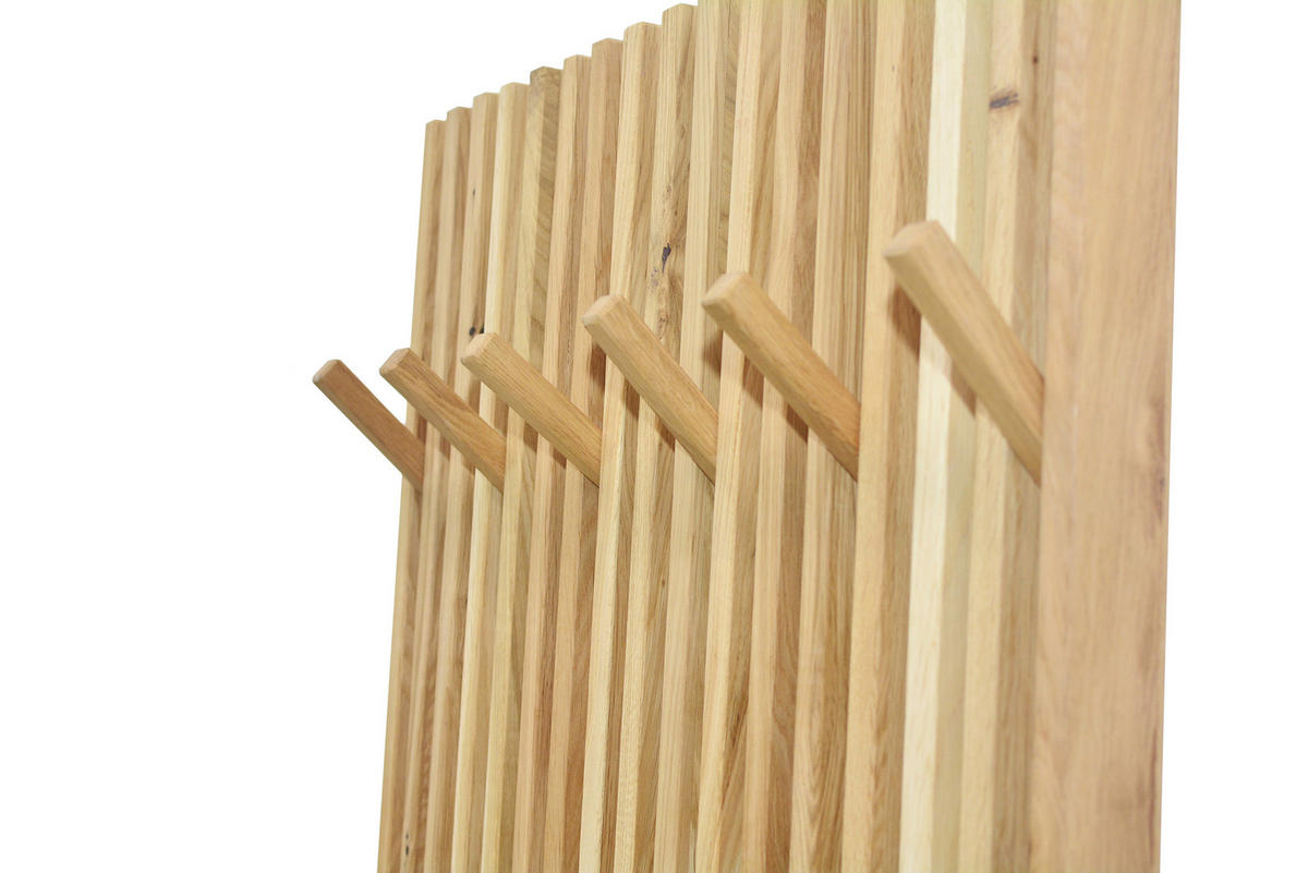 GARDEROBENPANEEL  in 66/120/5,5 cm  - Eichefarben, Natur, Holz (66/120/5,5cm) - Linea Natura