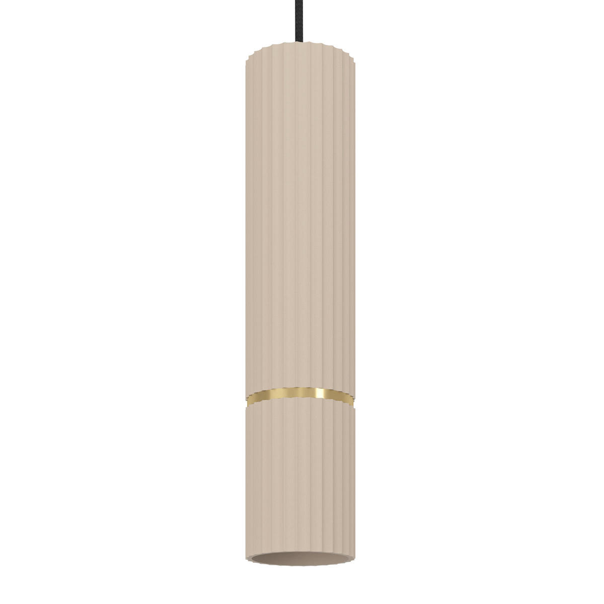 HÄNGELEUCHTE 110/9/150 cm    - Sandfarben/Schwarz, Design, Metall (110/9/150cm) - Eglo