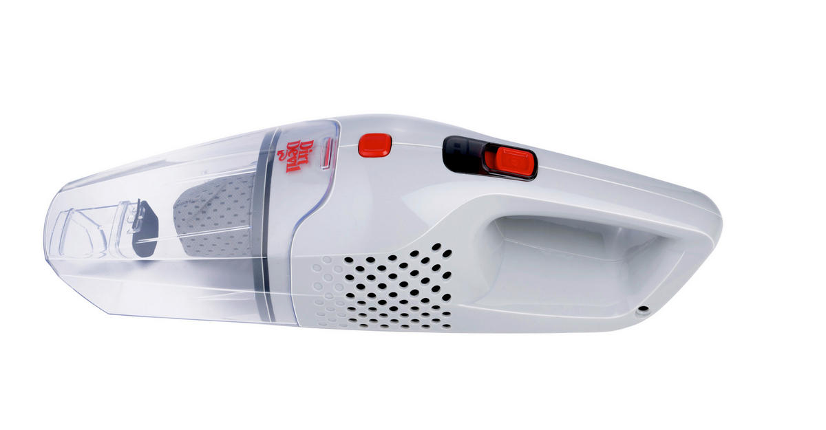 BODENSTAUBSAUGER DD9007  - Hellrot/Hellgrau, Basics, Kunststoff (17.8/28.5/110cm) - Dirt Devil