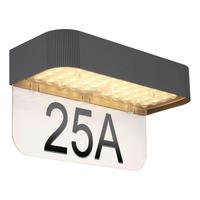 SOLARLEUCHTE  - Klar/Grau, Design, Kunststoff (23/10/12,3cm) - Globo