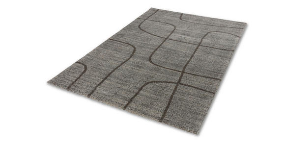 WEBTEPPICH 200/290 cm Samoa Grau  - Grau, KONVENTIONELL, Textil (200/290cm) - Novel